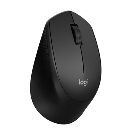 Logitech Myš M330, 1000DPI, 2.4 [GHz], optická, 3tl., 1 kolečko, bezdrátová, černá, 1 ks AA