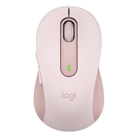 Myš bezdrátová, Logitech M650, růžová, optická, 2000DPI