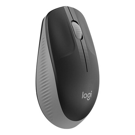 Myš bezdrátová, Logitech M190, šedá, optická, 1000DPI