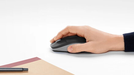 Myš bezdrátová, Logitech M190, šedá, optická, 1000DPI