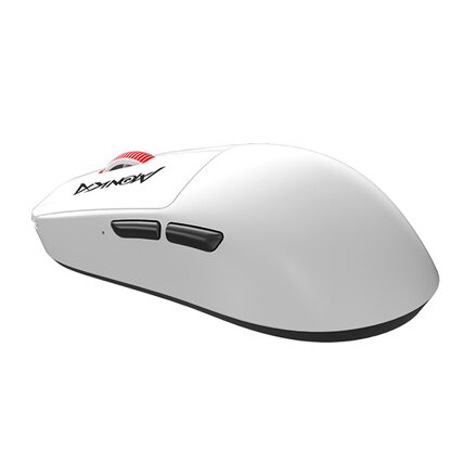Myš Marvo MONKA PRIME, bílá, optika, 26000DPI, Tri-Mode
