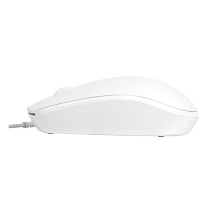 Myš drátová, Marvo MS003, bílá, optika, 1000DPI