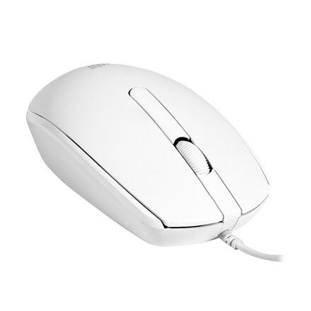 Myš drátová, Marvo MS003, bílá, optika, 1000DPI