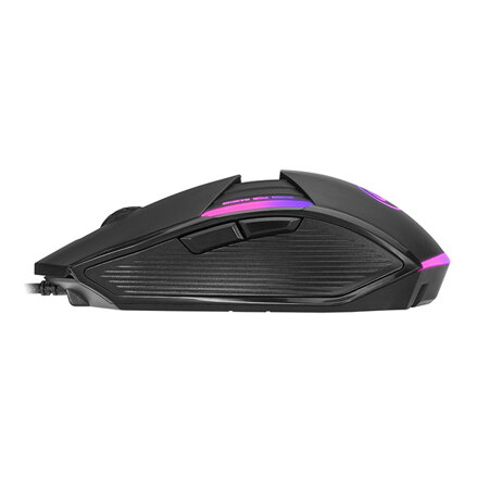 Marvo Myš M291, 6400DPI, optika, 6tl., drátová USB, černá, herní, podsvícená