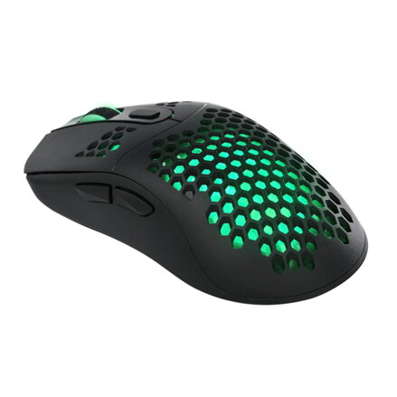 Marvo Myš G925, 12000DPI, optika, 7tl., drátová USB, černá, herní, podsvícená