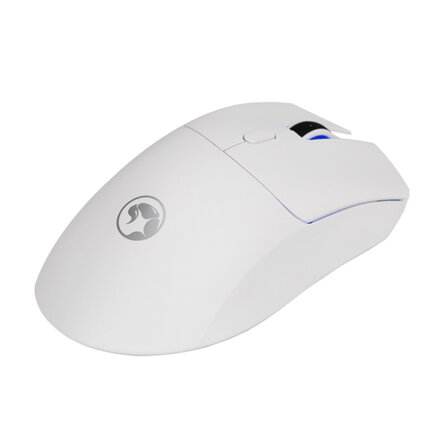 Myš drátová, Marvo Niro 40 White, bílá, optika, 12000DPI