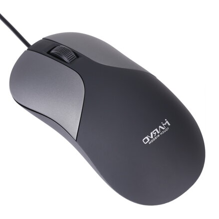 Marvo Myš DMS002GY, 1200DPI, optika, 3tl., 1 kolečko, šedá, kancelářská