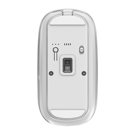 Myš bezdrátová, Marvo PRISM B10 White, bílá, optická, 1600DPI