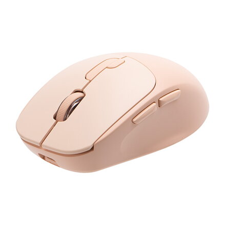 Myš bezdrátová, Marvo M809W, pastelově oranžová, optika, 1600DPI
