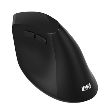 Marvo HIPO Myš bezdrátová, černá, 1600DPI