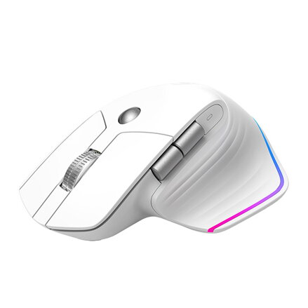 Myš bezdrátová, Marvo G803, bílá, optická, 4000DPI