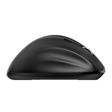 Powerton Myš CLOE, 1600DPI, 2.4 [GHz], optická, 6tl., bezdrátová, černá, 1 ks AA, ergonomická