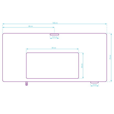 Pracovní stůl, elektricky nastavitelná výška, černá deska, 160X75 cm, 74-116 cm, UPLIFT, s XXL podložkou pod myš, ULTRADESK
