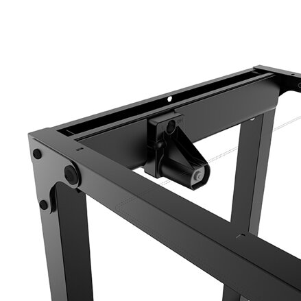 Rám stolu, elektricky nastavitelná výška, 72-116 cm, černý, Ultradesk, UPLIFT FRAME