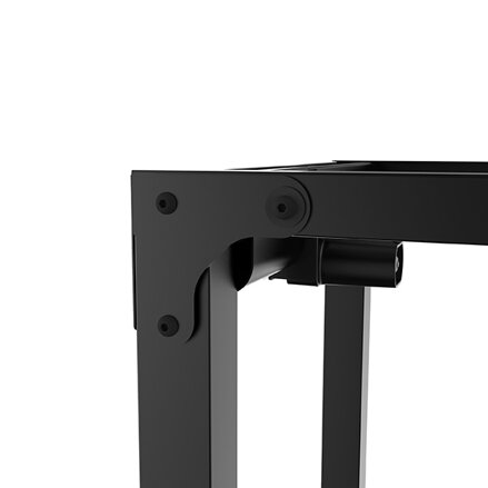 Rám stolu, elektricky nastavitelná výška, 72-116 cm, černý, Ultradesk, UPLIFT FRAME