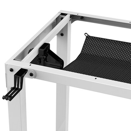 Rám stolu, elektricky nastavitelná výška, 72-116 cm, bílý, Ultradesk, UPLIFT FRAME