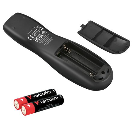 Bezdrátový prezentér Keynote s LCD displejem, 2.4Ghz, černý, Verbatim