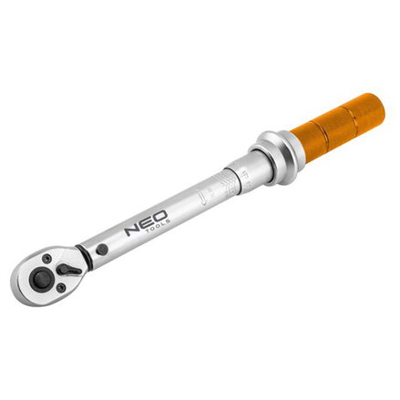 Momentový klíč 1/4 25Nm nastavení točivého momentu 5-25Nm, ocel, 250mm, NEO TOOLS
