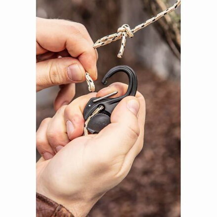 Napínač šňůry z nylonu, 2 kusy napínáků, vlasec 2,4 m, NEO TOOLS