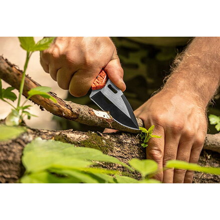 Neo Tools Taktický nůž, nerezová ocel, 20mm, 9mm, pazourek v rukojeti
