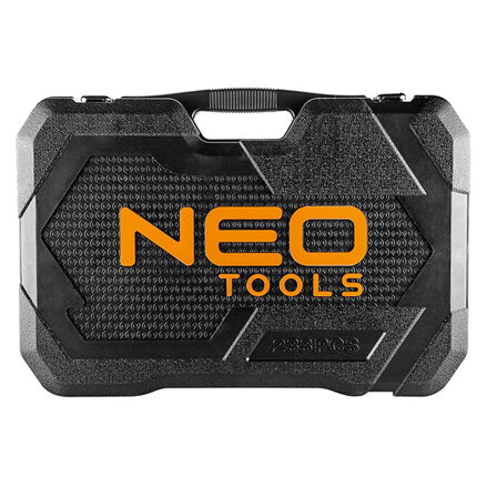Sada nářadí a nástrčných hlavic, 10-078, 233 ks, Neo Tools