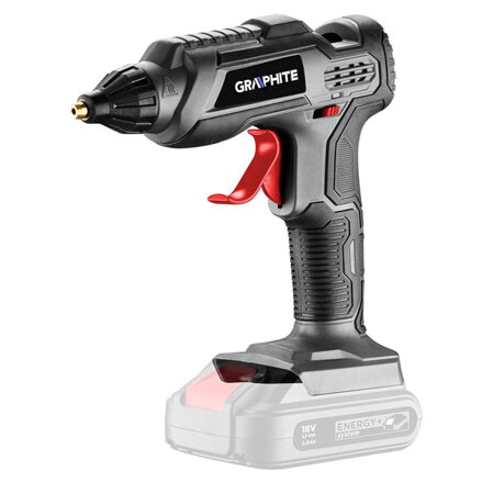 Tavící pistole Graphite ENERGY+ 58G040, 200W, černá, Maximální teplota 210c