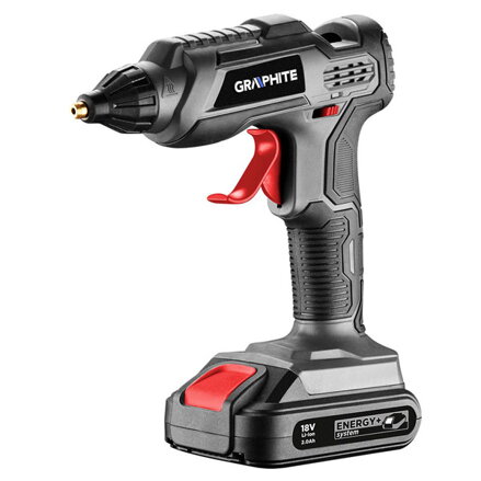 Tavící pistole Graphite ENERGY+ 58G040, 200W, černá, Maximální teplota 210c