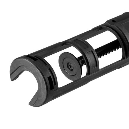 Výtlačná pistole ENERGY+ pro tuby až 310ml Graphite 58GE114, bez baterie, max. tlak 4500N, černá