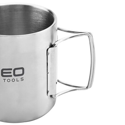 Turistický hrnek šedá, hliník, hrnec, pánev, rychlovarná konvice, Neo Tools