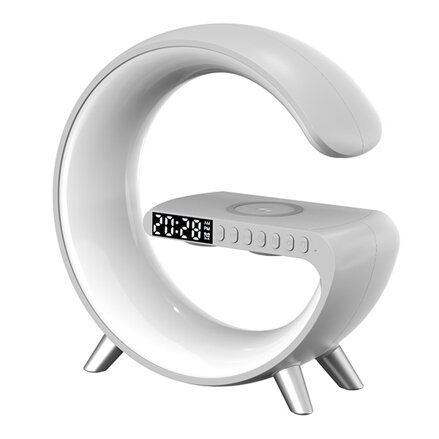 Smart světlo G-Light INSPIRE, bílá, USB-C, bezdrátové nabíjení, Powerton