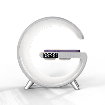 Smart světlo G-Light INSPIRE, bílá, USB-C, bezdrátové nabíjení, Powerton