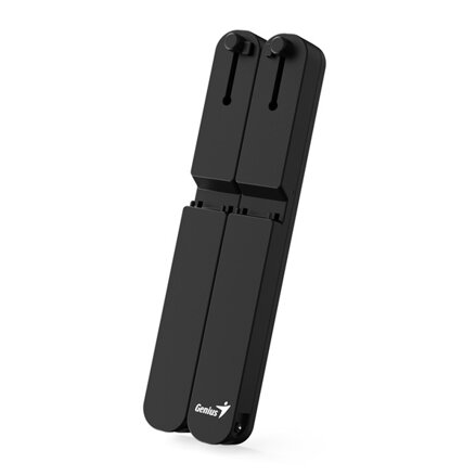 Podstavec pod notebook, G-Stand M200, polohovatelný, černý, plast, 10 Kg nosnost, Genius