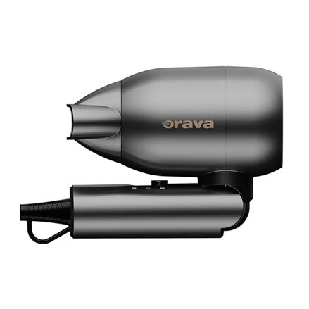 Cestovní fén HD-407, černý, 1300W, Orava