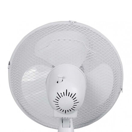 Orava stolní oscilující ventilátor, 30W, bílý