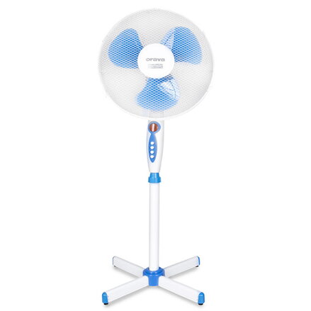 Orava stojanový ventilátor, 40W, bílo-modrý