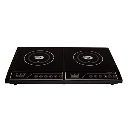 Elektrická indukční dvouplotýnka VP-40i, 3500W, černá, Orava