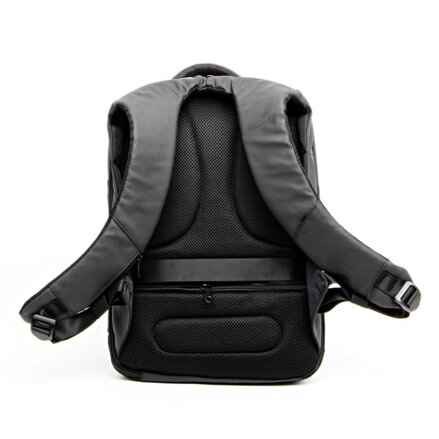 Batoh na notebook 15,6", NB007, černý z polyesteru/polyethylenu/nylonu, není snadné vykrást