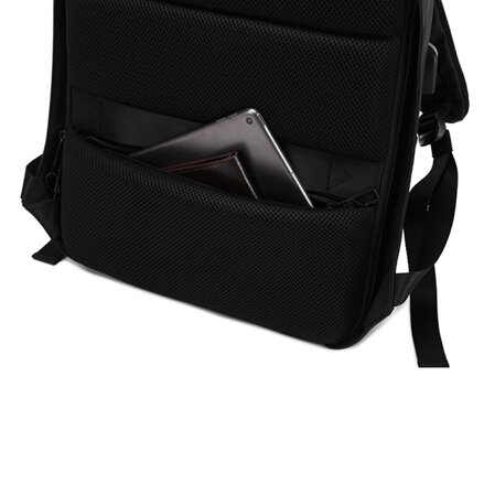Batoh na notebook 15,6", Neoton, černý z polyesteru, Bestlife