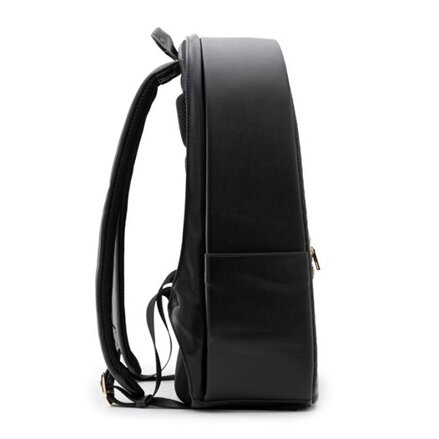 Batoh na notebook 15,6", Dalia, černý z polyuretanu, Bestlife