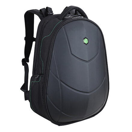 Batoh na notebook 17", Assailant, černý z nylonu, Bestlife