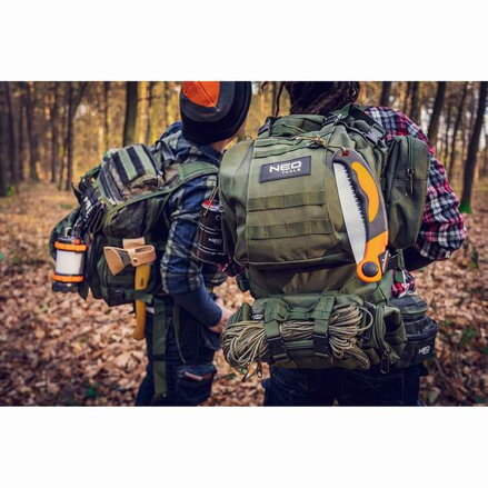 Batoh na outdoor zelený z Polyester, odolná proti oděru a nárazům, Neo Tools