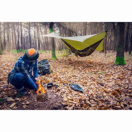 Batoh na outdoor zelený z Polyester, odolná proti oděru a nárazům, Neo Tools