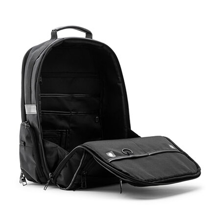 Batoh na notebook 15,6", Aster, černý z nylonu, Bestlife