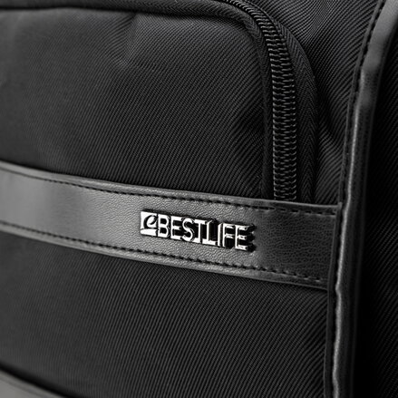 Batoh na notebook 15,6", Aster, černý z nylonu, Bestlife