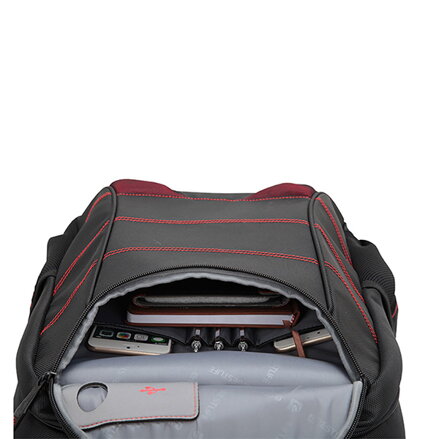 Batoh na notebook 17", Snake Eye, černý z nylonu, Bestlife