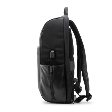 Batoh na notebook 15,6", Calpe 2.0, černý z 95%polyesteru + 5%polyuretanu, Bestlife
