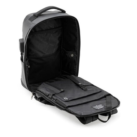 Batoh na notebook 15,6", Oden X, černý z polyesteru, Bestlife
