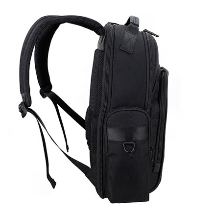 Batoh na notebook 15,6", Ryder, černý z nylonu, Bestlife