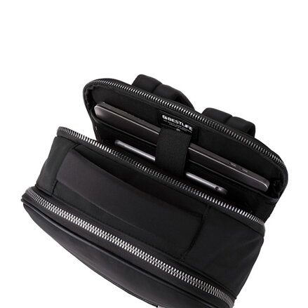 Batoh na notebook 15,6", Nacar, černý z polyesteru, Bestlife