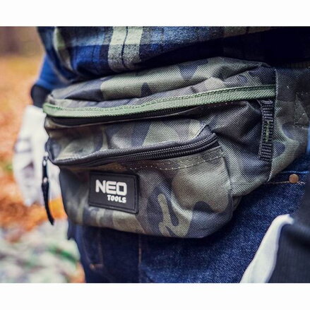Outdoor, Ledvinka, polyester, vyztužená pevná tkanina, nastavitelný popruh, Neo Tools